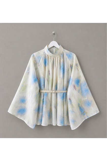 Batik Desen Oversize Bluz
