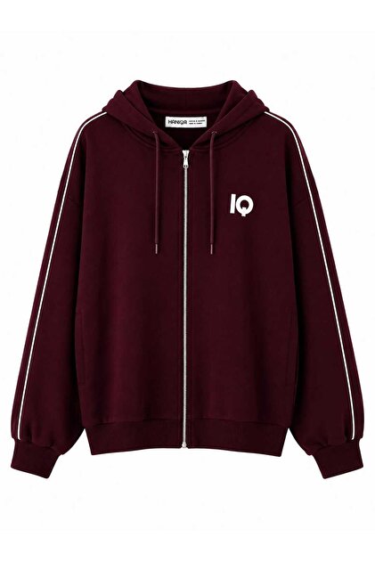 Modern Çizgi Detaylı Sweat