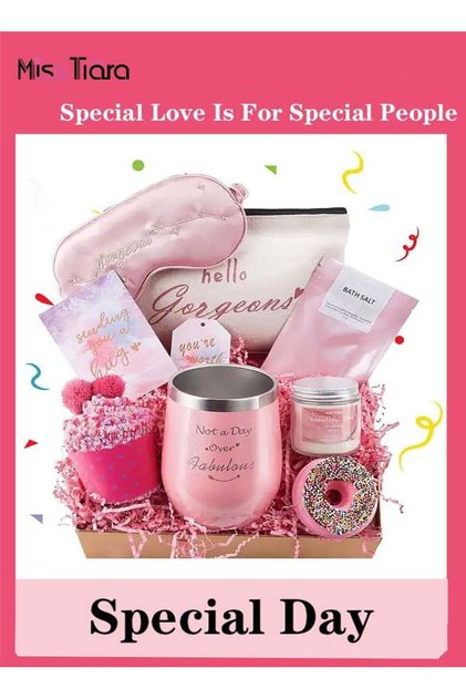 Mother's Day, Birthday Gifts for Women, Relaxing Spa Gift Basket Set, Unique Gift Ideas for Women, Gifts for Mom Sister Best Friend Wife, Coworker Teacher Nurse Gifts for Women