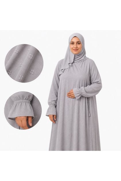 شال صلاة مع غطاء رأس موديل N-3