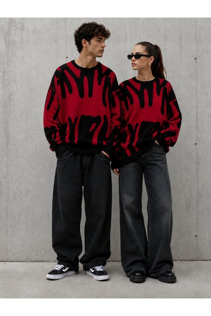 Unisex Leopard Sweater