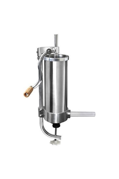 Masina umplut carnati din inox, verticala, incarcare 3 kg, 4 palnii