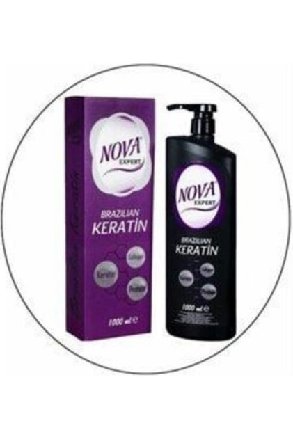 Nova Expert Keratin Bakım Yeni Formül -Keratin, Protein, Collagen- Brezilya Keratin 1000 ml