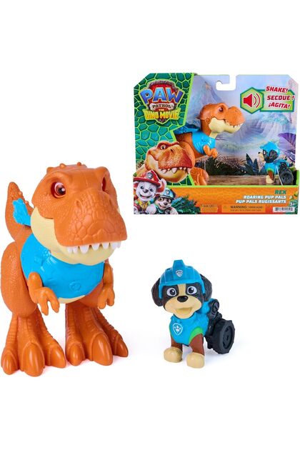 The Dino Movie Roaring Pup Pals Rex Figure Set