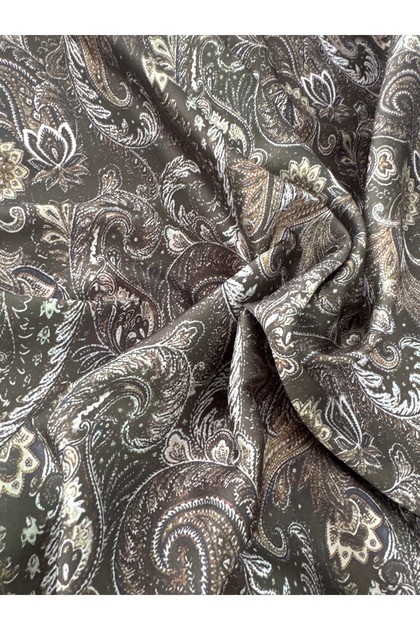 Twill saten tasarım kumaş 150x 100 cm