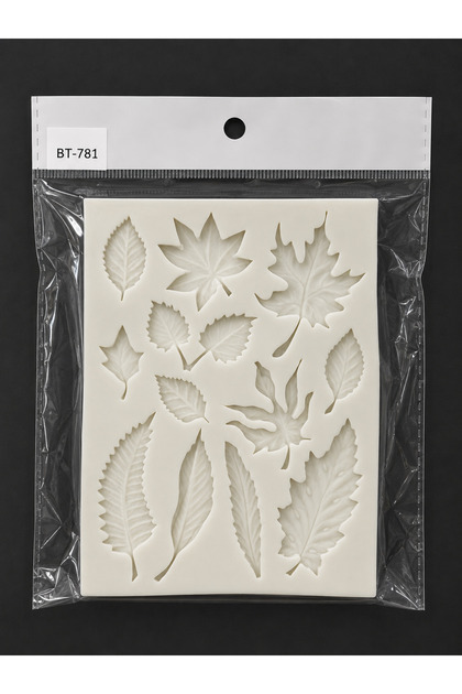 Bt-781 Leaf Patterned Silicone Mold 6 cm