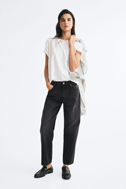 Mom Regular Waist Ankle Jeans