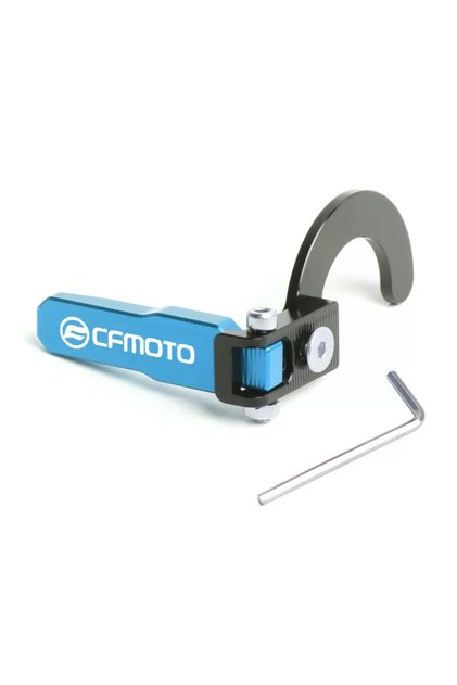 CF MOTO 250SR 250NK Uyumlu Aliminyum Korna Basma Aparatı (Mavi)
