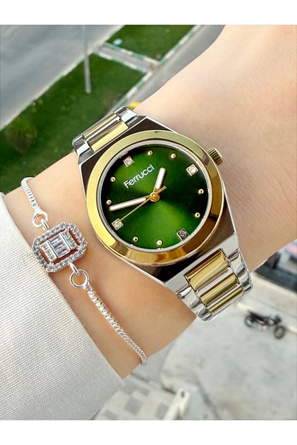 33mm Waterproof Steel Women's Wristwatch