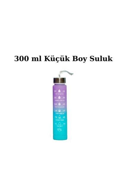MİNİ BOY 300 ml Matara Suluk Pipetli Suluk Renkli Suluk Küçük Suluk Mini Matara (TEKLİ MATARA)