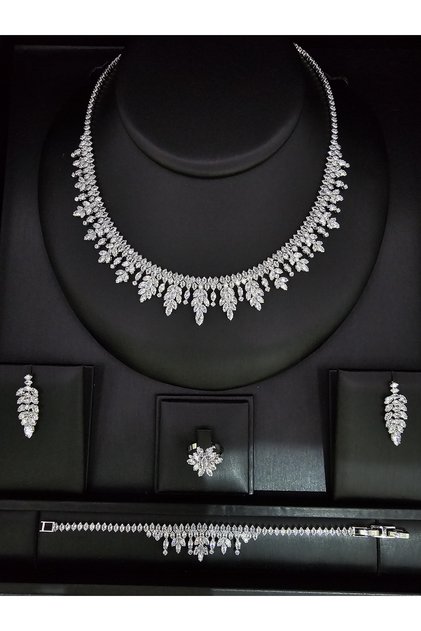 طقم اكسسوارات زركون ريماس