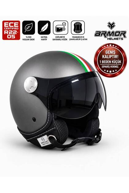 AV-84 Açık Çenesiz Kask