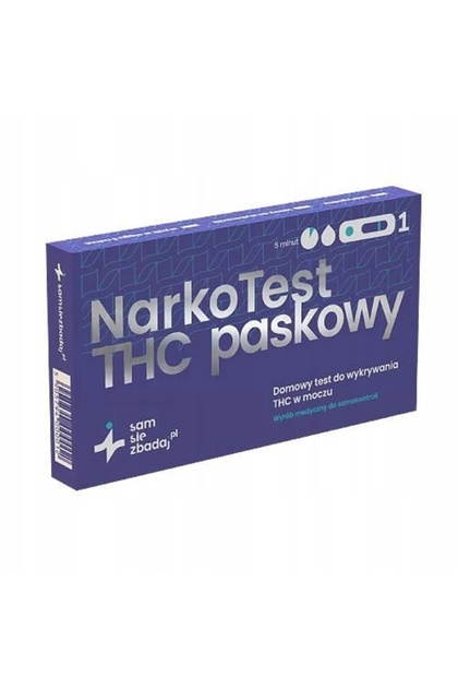 Bandă de autotestare THC 1 bucată