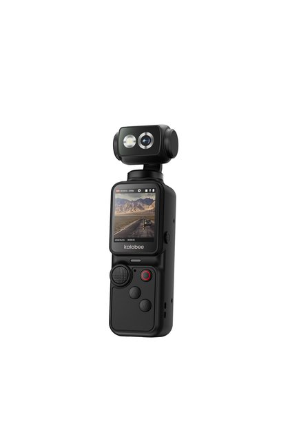 POCKET 4 PRO 4K Ultra HD Profesyonel Aksiyon Kamerası | Vlog Kamera, Gimbal, 330° Dönebilir, Yüksek Stabilizasyon,SİYAH