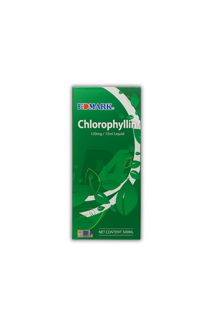 شراب كلوروفيلين سائل (Chlorophyllin Liquid) من إنتاج شركة إيدمارك (Edmark)