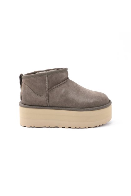Ugg Classic Ultra Mini Platform 1135092-DDRG Kadın Bot Açık Gri