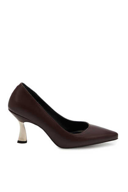 Kahverengi Vegan Kadın Stiletto - K25S1AY68545-Q3X