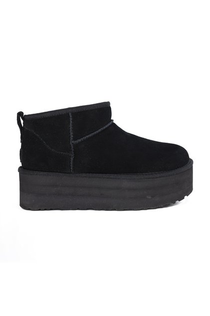 Ugg Classic Ultra Mini Platform 1135092-BLK Kadın Bot Siyah