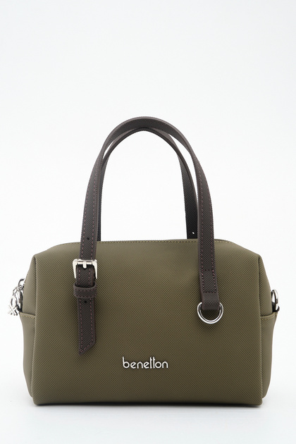 Benetton Women's Crossbody Bag Khaki-Brown Bnt1930