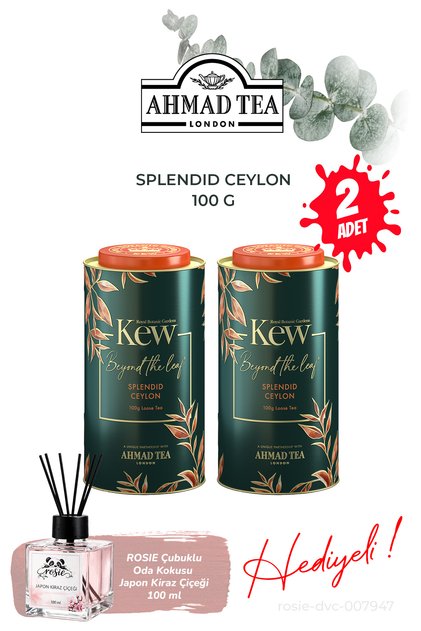 Kew Garden 2 Boxes Splendid Ceylon 100 g and Room Fragrance