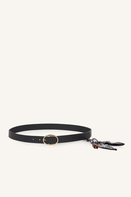 Women's Round Buckle Faux Leather Belt I7843Axns