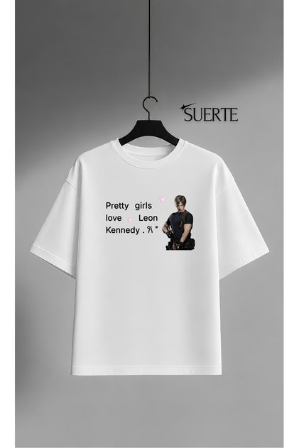 Leon S. Kennedy Memes Design Printed Unisex High Print Quality 100% Cotton T-Shirt