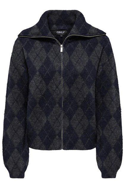 Onlmaroon Ls Zıp Collar Cardıgan Knt Kadın Kazak 15358211