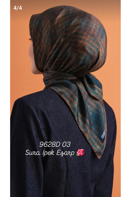 Sura İpek Eşarp 9628D 03