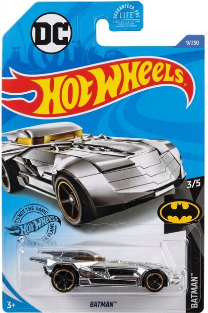 Batmobile - Uzun Kart - GHB93 - 2018 - Chrome (1/64)