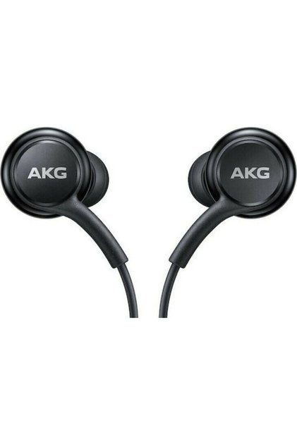 Ενδοωτικά ακουστικά handsfree με υποδοχή USB-C, μαύρα