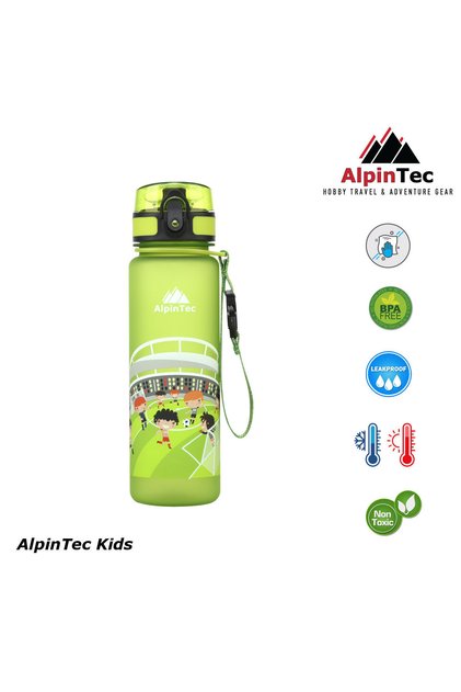 Παιδικό Μπουκάλι Τριτάν 500ml Πράσινο Ποδοσφαιρικό