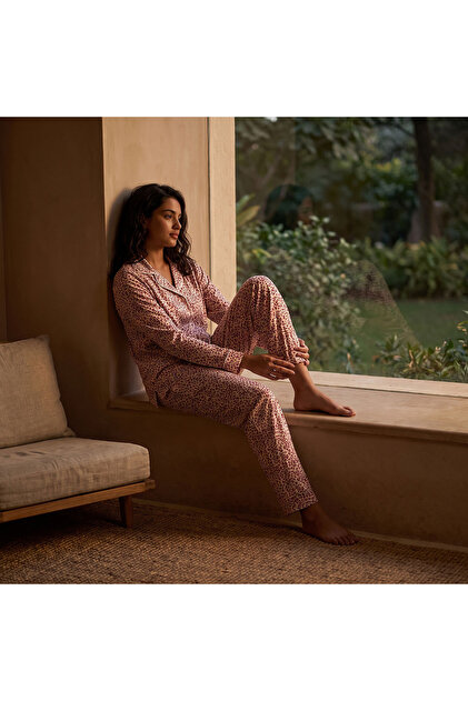 KNITTED CLASSIC FULL SLEEVE PJ SET