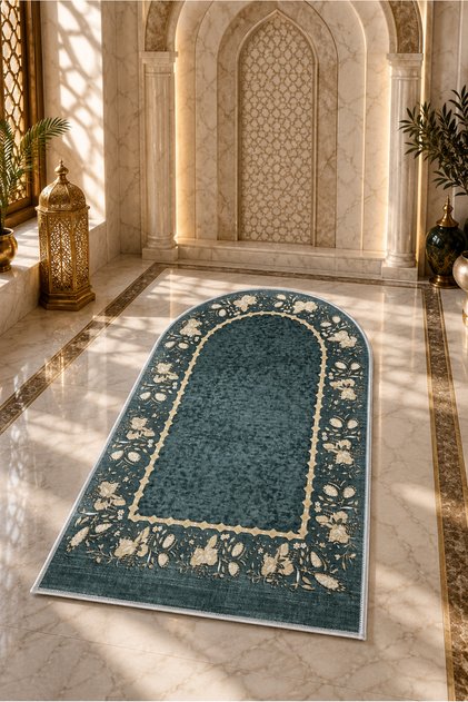 سجادة صلاة نانو فاخرة مانعة للانزلاق