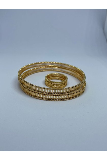 Gold replacement bracelets with rings