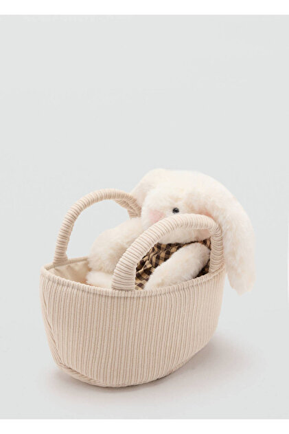 Plush corduroy bag