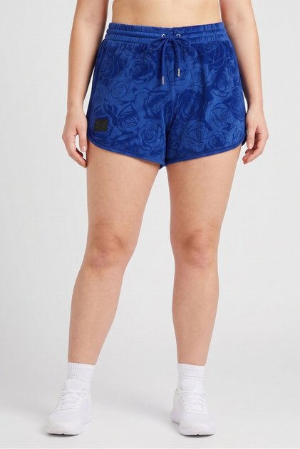 Women Loose Fit Outdoor Shorts, Blue