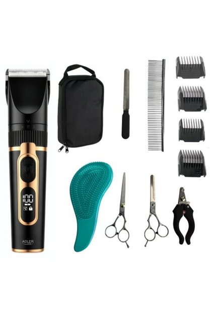 Aparat de tuns animale de companie - Kit profesional de îngrijire - IPX6 - Afișaj LED