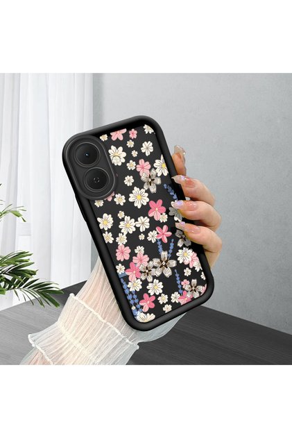 Tecno Spark Go 2(Km4) Compatible Black Silicone Case Shockproof with Camera Protection