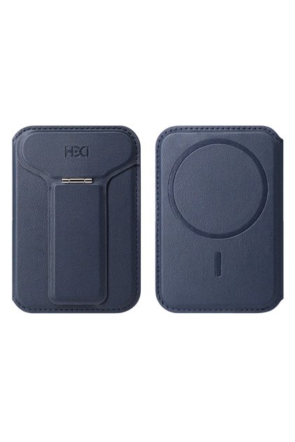 Hdd Hs-021 Magneticsave Card Holder with Stand Feature - Navy Blue