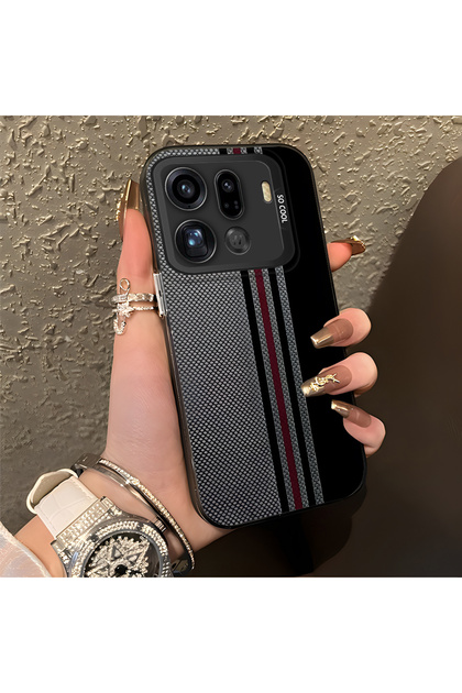 Oppo Find X9 Pro 5g Compatible High-Quality Stylish Vertical Stripe Pattern Hard Case, Shock Protection
