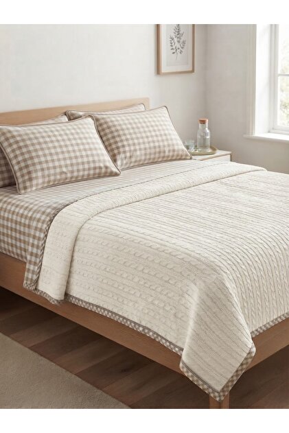 Bedspread Pique Set 100% Cotton