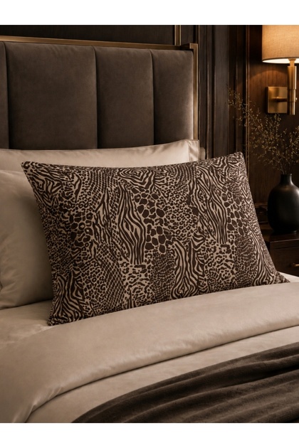 Home Series Leopar Desen 2'li Yastık Kılıfı Seti 50x70cm