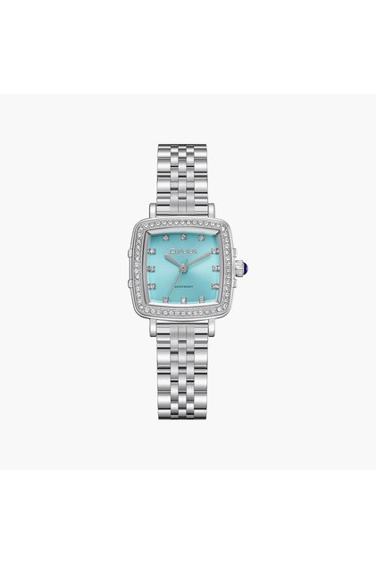 Women's Analog Square 25 MM Metal Clasp Watch | SQ-CS014P73S1