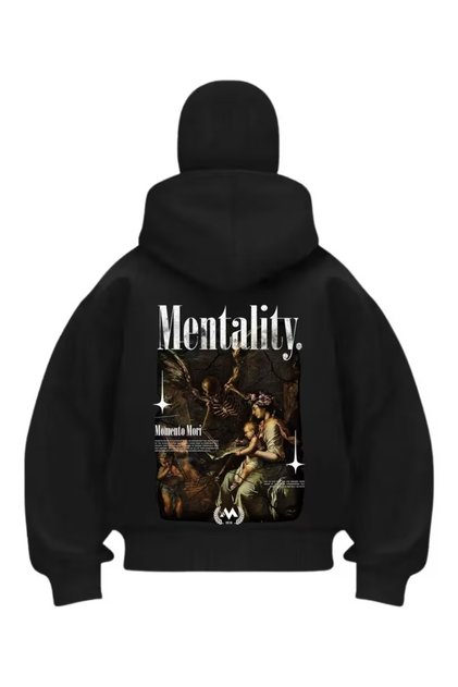 Masked Hooded Sweatshirt Hoodie