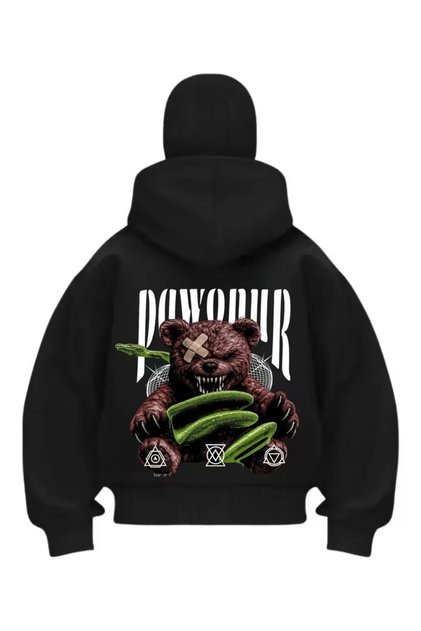 Masked Hooded Sweatshirt Hoodie