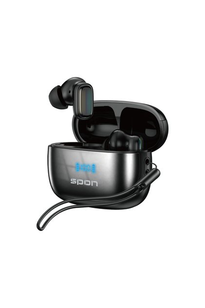 Wireless Earbuds Bluetooth 5.4 with Charging Case & Digital Display and Enc for Calls - 21 Hours of Battery for Clear, Crisp Calls and Audio
