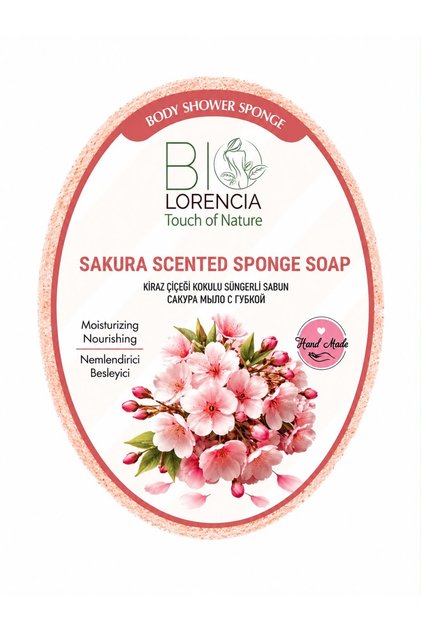 Bio Lorencia Sakura Sponge Soap