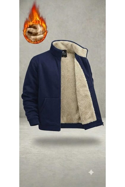 Unisex Ultra Warm Fleece-Lined Sweatshirt with Color Options