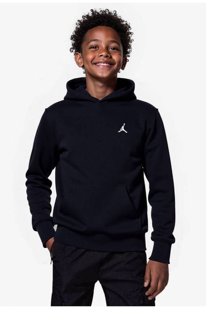 Jordan Mj Brooklyn Fleece Çocuk Siyah Günlük Sweatshirt