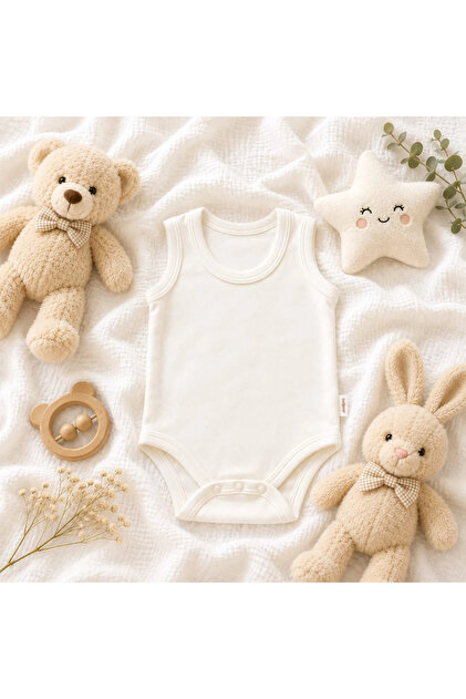 Sleeveless tank top baby bodysuit